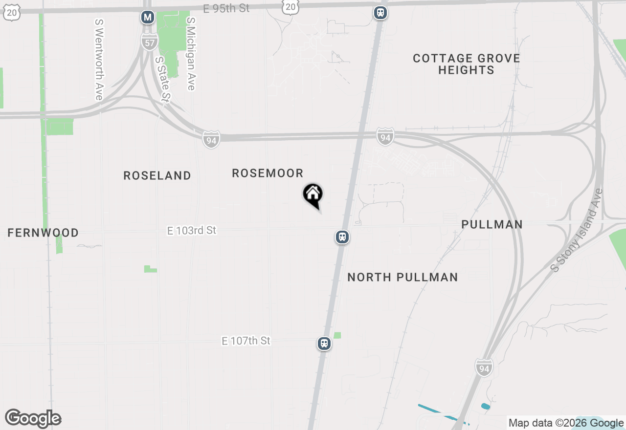 Map of 10231 S Rhodes Avenue, Chicago, IL 60628