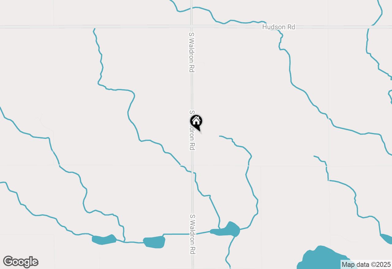 Map of 5781 S Waldron Road, Pittsford, MI 49271