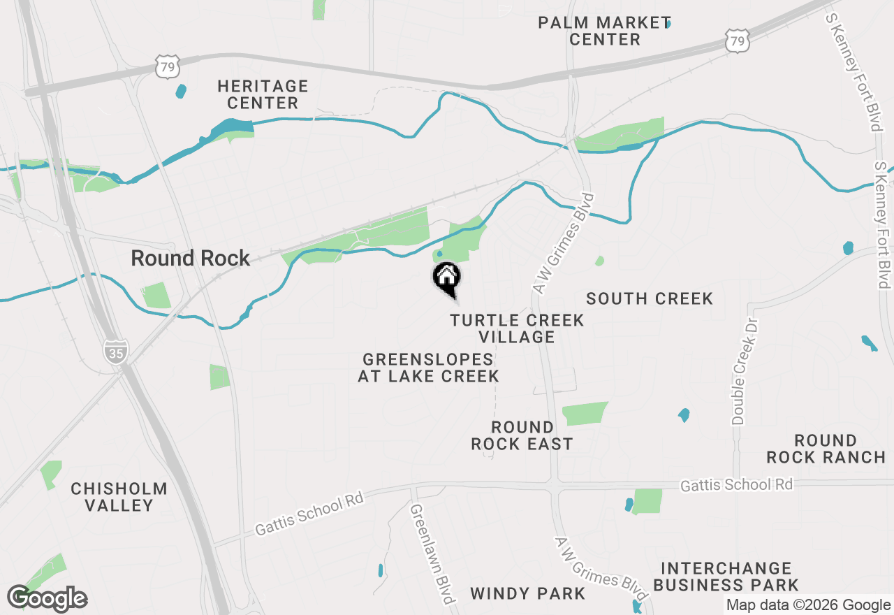 Map of 1406 Green Terrace Dr, Round Rock, TX 78664