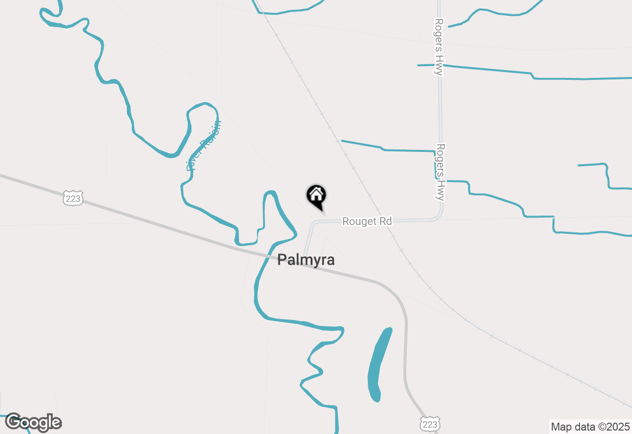 Map of 6370 Palmyra Road, Palmyra Twp, MI 49268