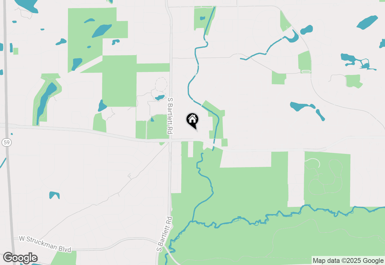 Map of 123 Wallace Street, Bartlett, IL 60103