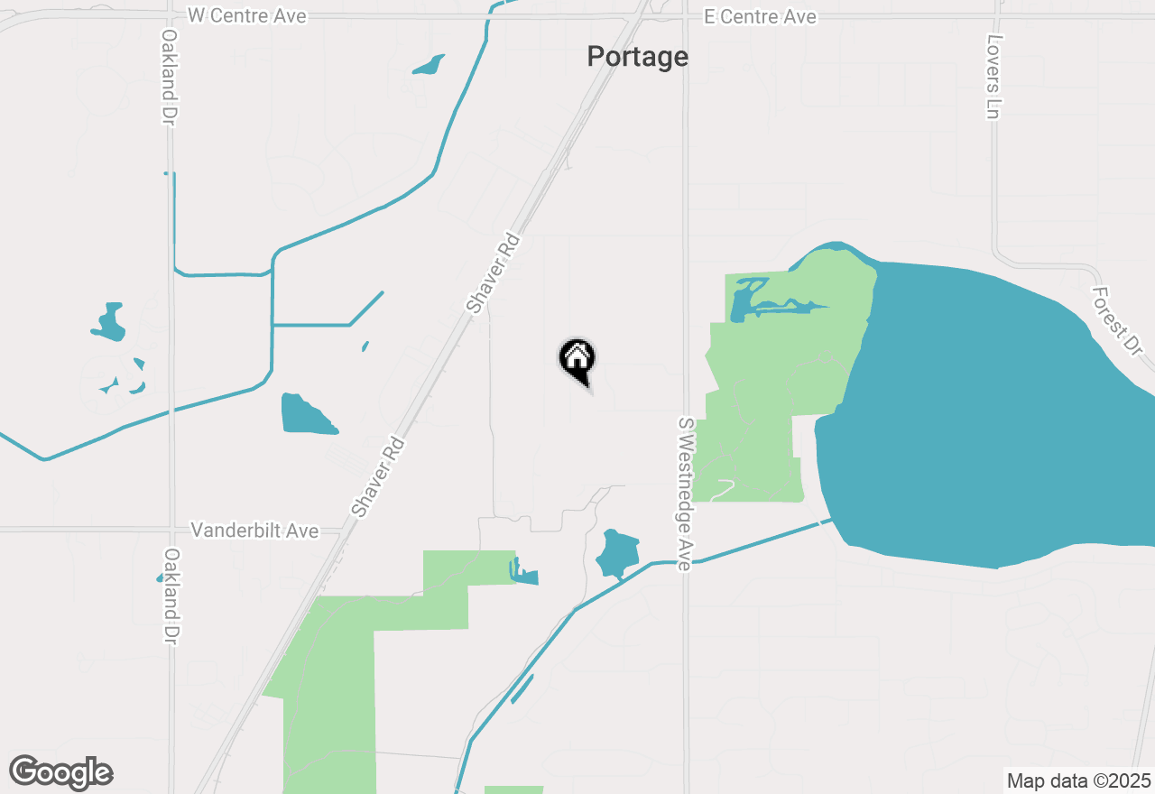 Map of 8911 Newhouse Street, Portage, MI 49024