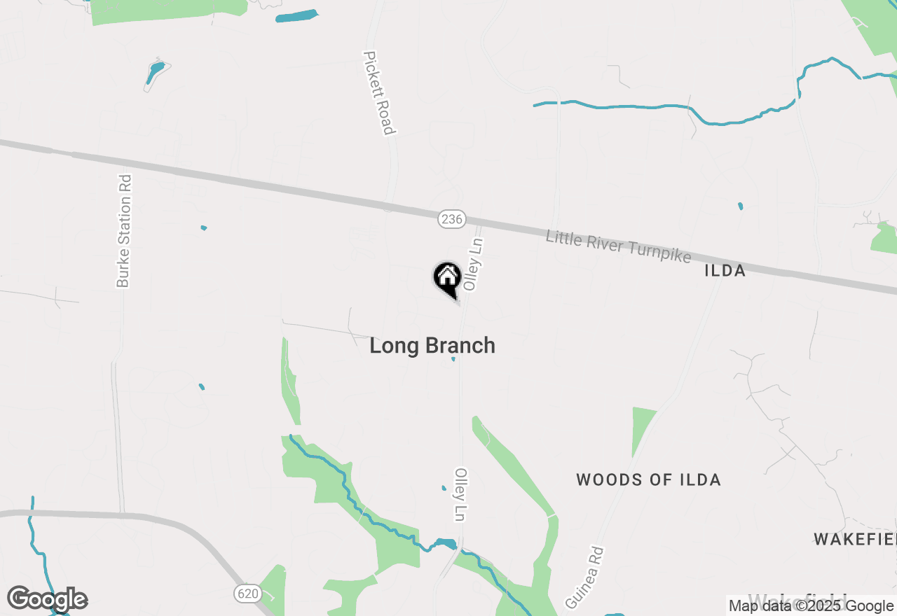 Map of 9393 Weirich Road, Fairfax, VA 22032