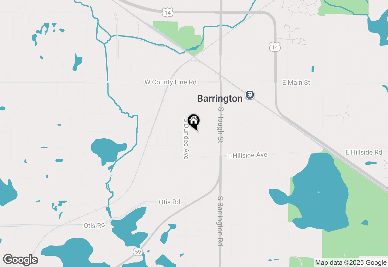 Map of 236 Monument Avenue, Barrington, IL 60010