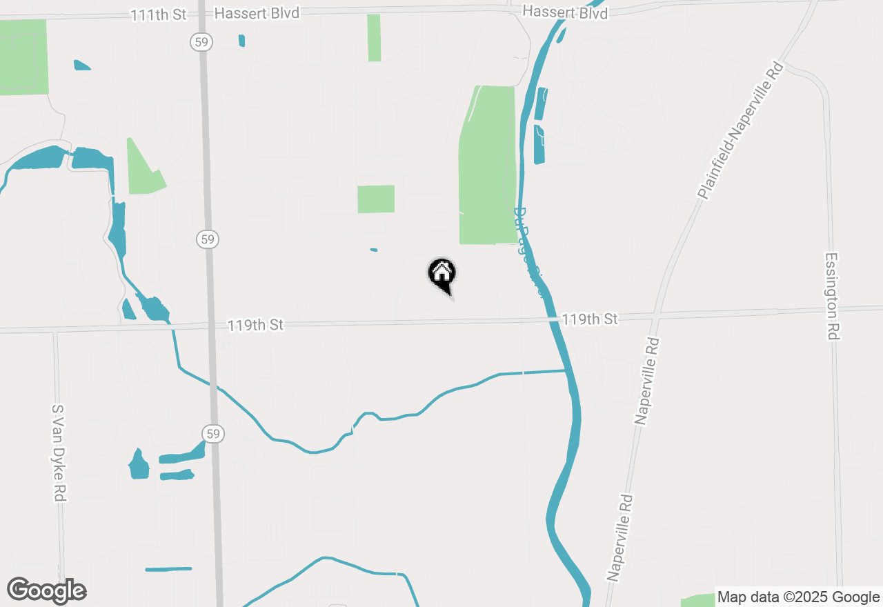 Map of 2246 Horseshoe Circle #07702, Naperville, IL 60564