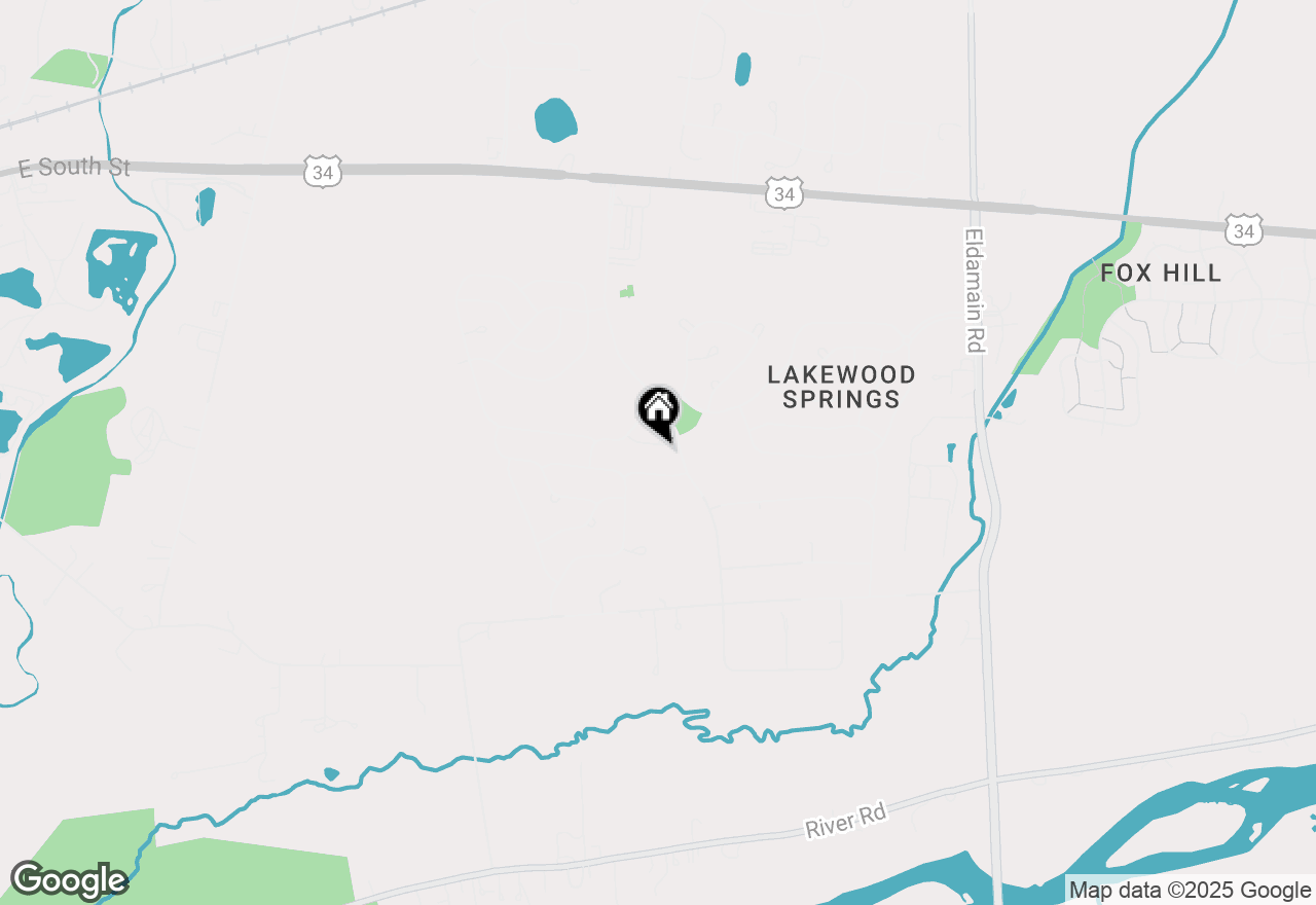 Map of 3616 Thomas Court, Plano, IL 60545