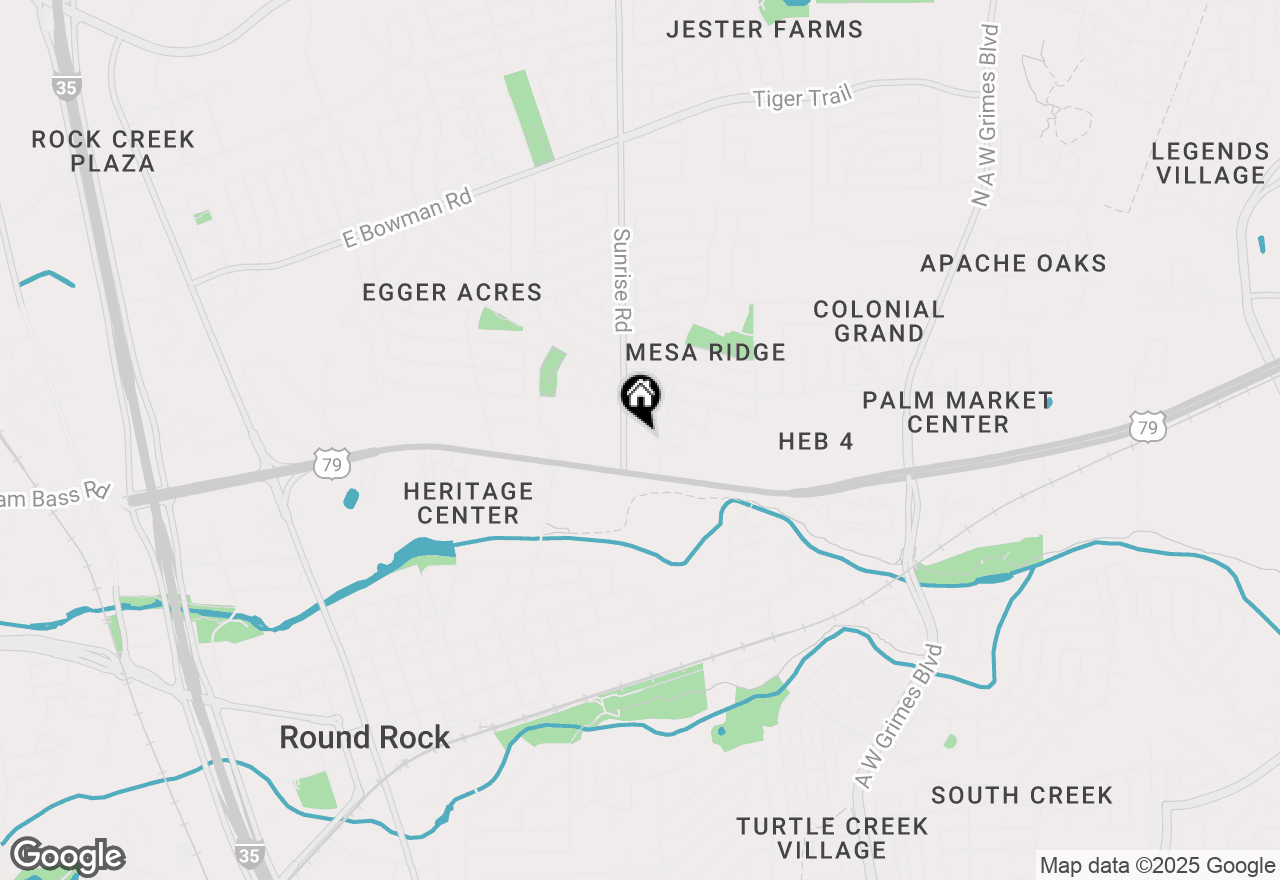 Map of 1201 Doreen Ct #A, Round Rock, TX 78664