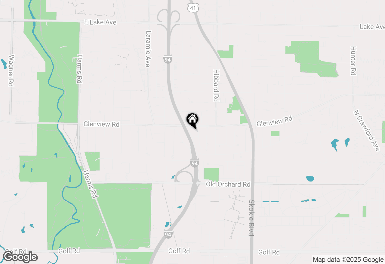 Map of 226 Briar Drive, Wilmette, IL 60091