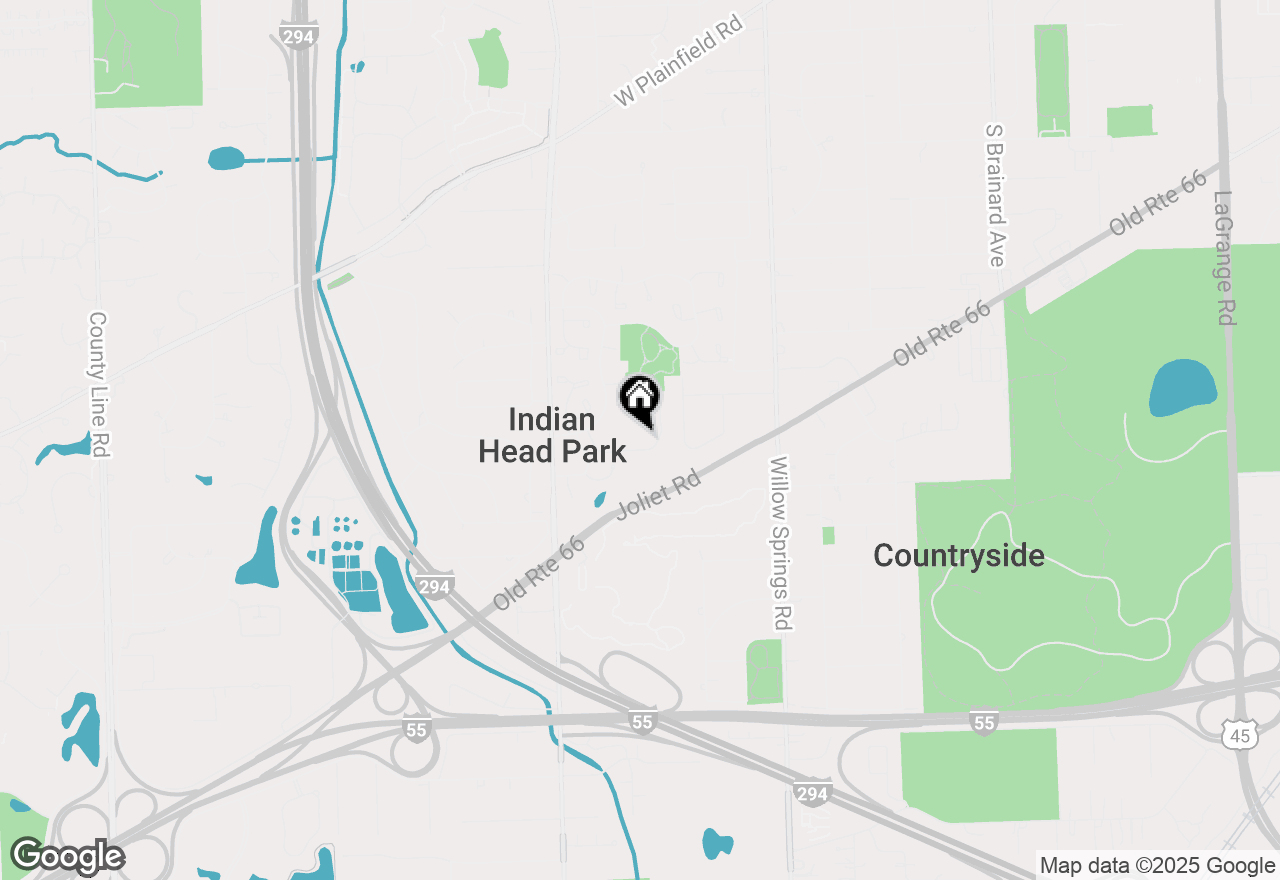 Map of 129 Acacia Circle #410, Indian Head Park, IL 60525