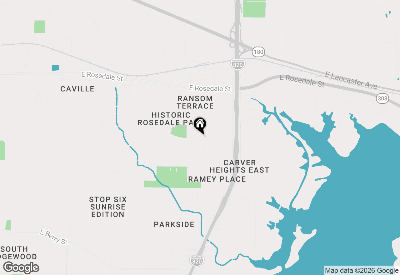Map of 5800 Truman Drive, Fort Worth, TX 76112