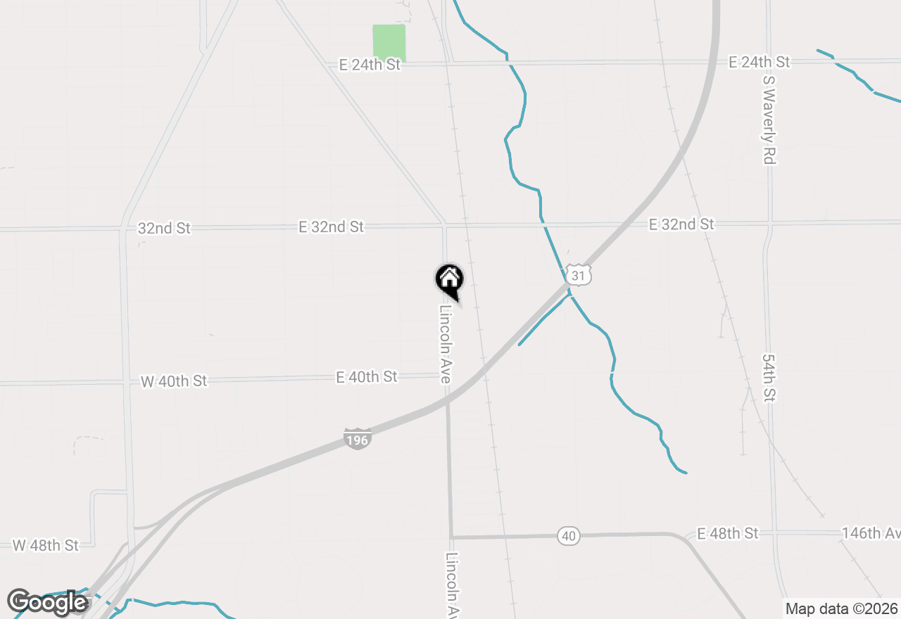 Map of 891 Lincoln Avenue, Holland, MI 49423