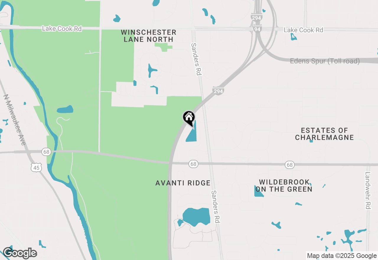 Map of 4141 Picardy Drive, Northbrook, IL 60062