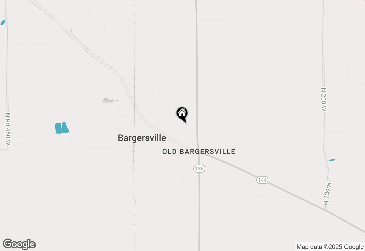 Map of 24 Village Road, Bargersville, IN 46106