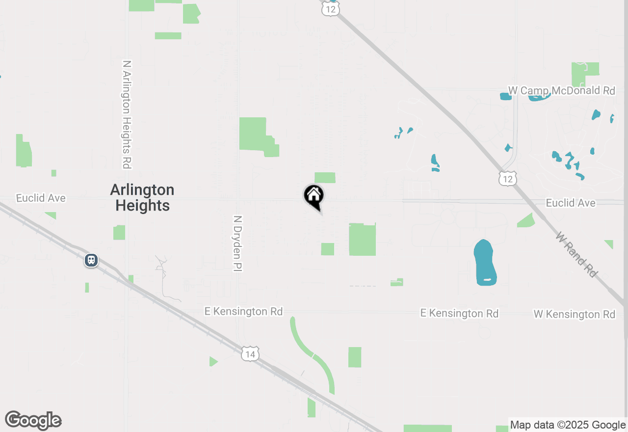 Map of 1507 E Fremont Street, Arlington Heights, IL 60004