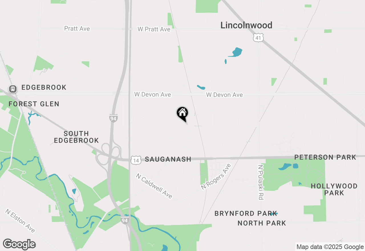 Map of 6201 N Kirkwood Avenue, Chicago, IL 60646