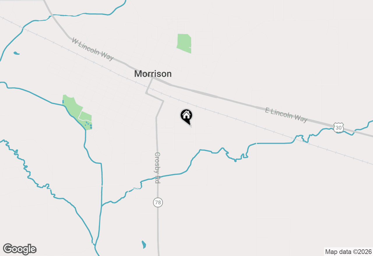 Map of 215 Cedar Street, Morrison, IL 61270