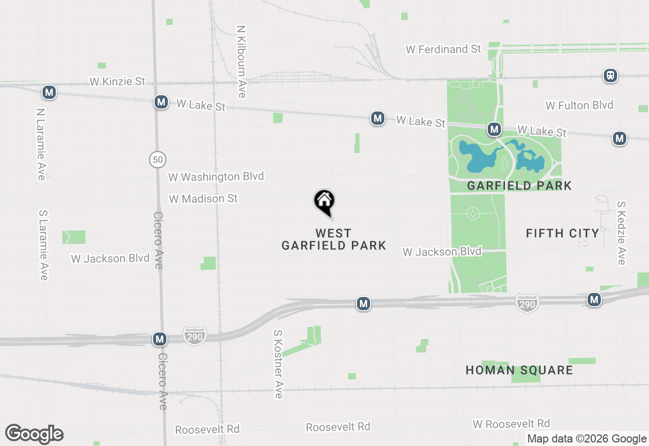 Map of 4214 W Wilcox Street, Chicago, IL 60624