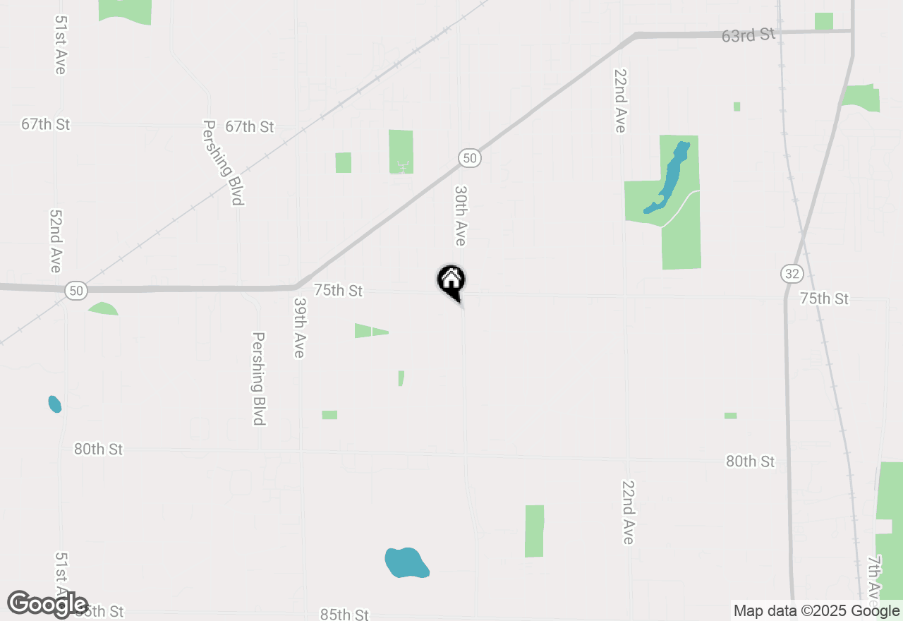 Map of 7525 31st Ave, Kenosha, WI 53142