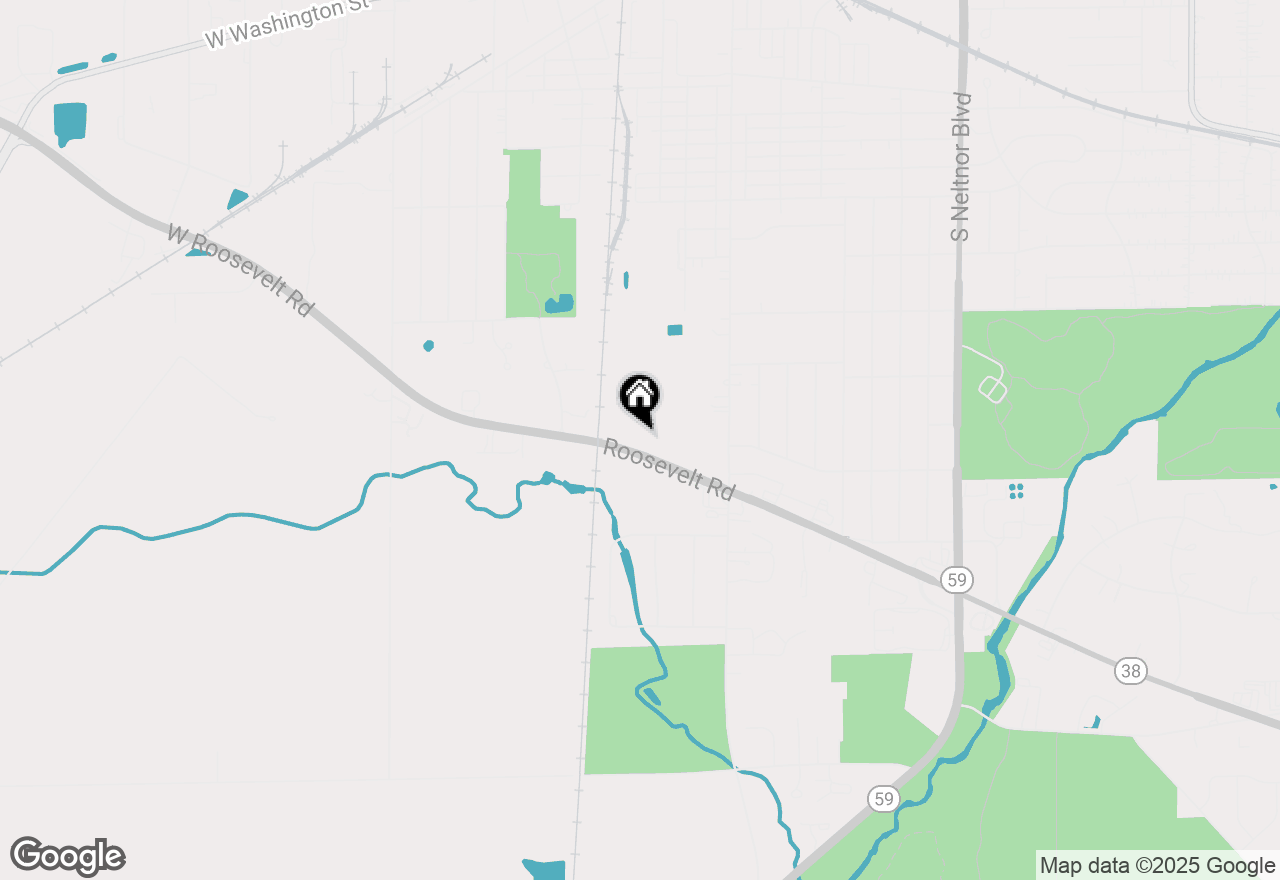 Map of 243 W Roosevelt Road, West Chicago, IL 60185