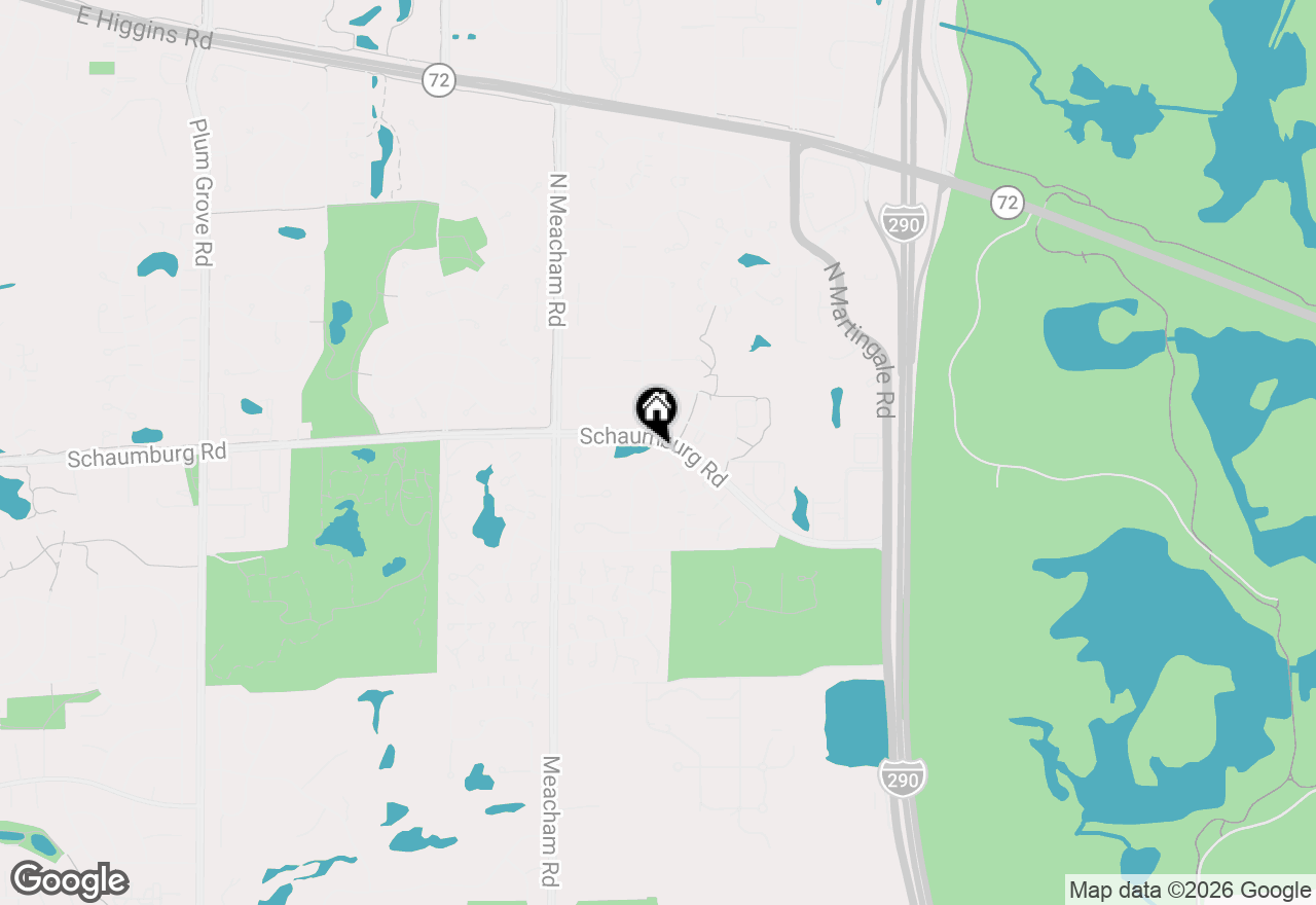 Map of 18 Whitman Drive, Schaumburg, IL 60173