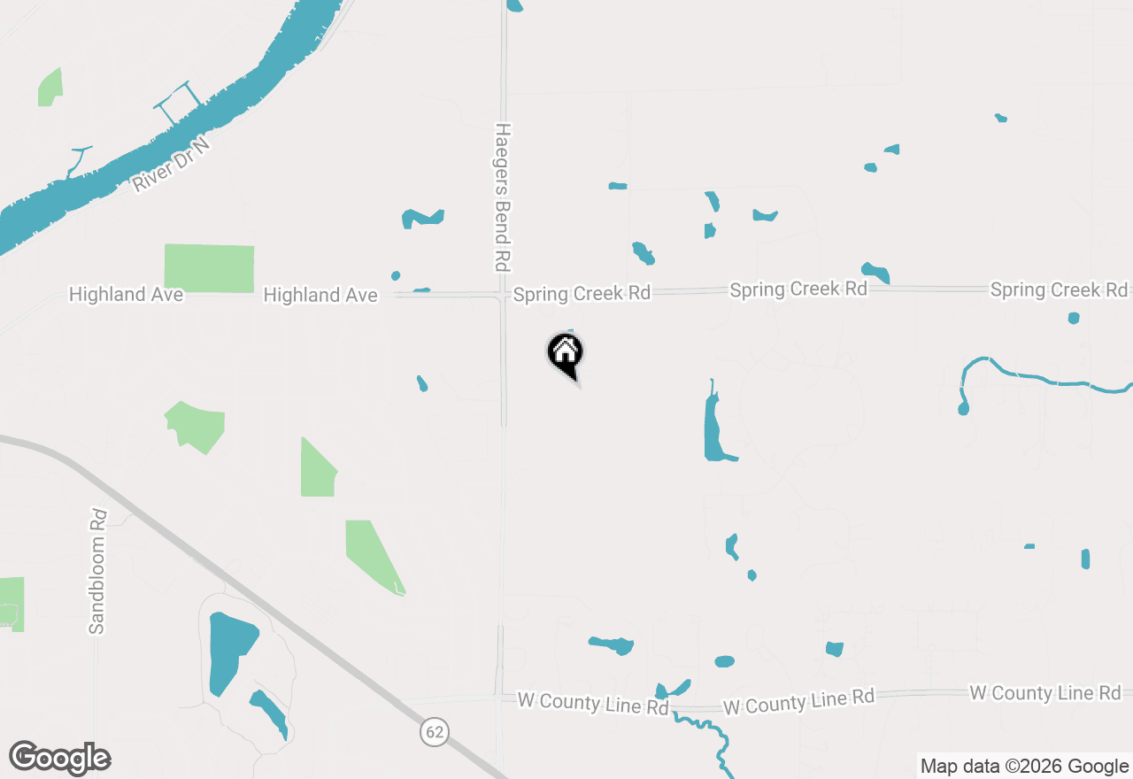 Map of 3 Auburn Lane, Barrington Hills, IL 60010