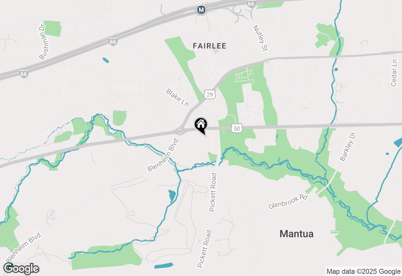 Map of 9491 Fairfax Boulevard #303, Fairfax, VA 22031