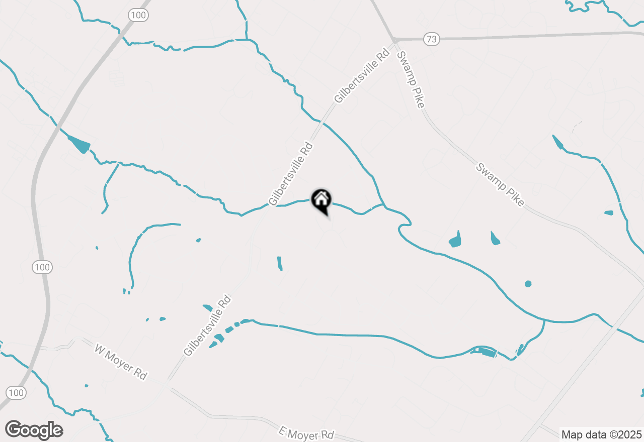 Map of 20 Eagle Court, Gilbertsville, PA 19525