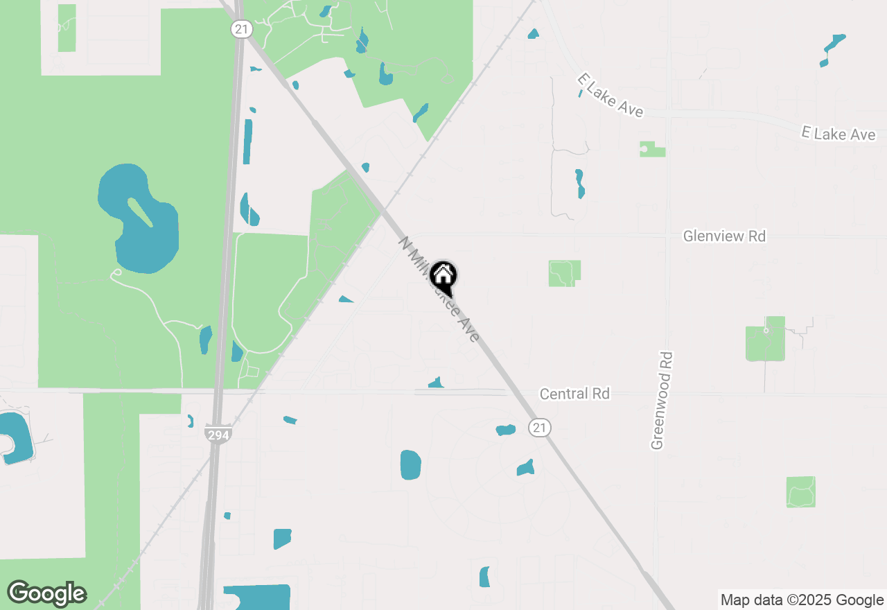 Map of 10350 Michael Todd Terrace #GN, Glenview, IL 60025