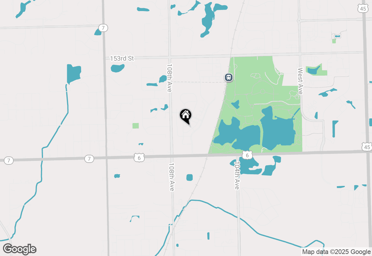 Map of 10711 Gigi Drive, Orland Park, IL 60462