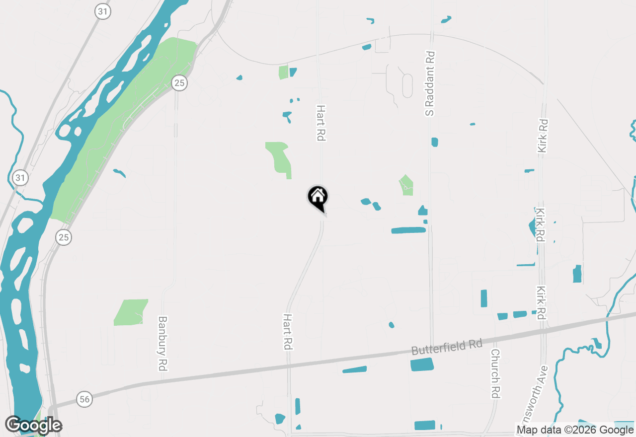 Map of 864 Wingfoot Drive, North Aurora, IL 60542