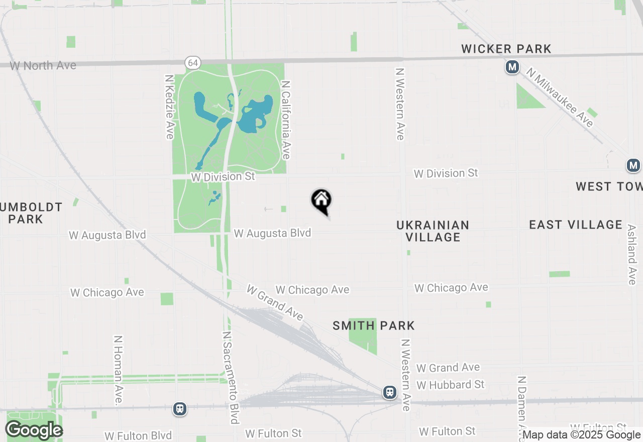 Map of 2653 W Cortez Street #3, Chicago, IL 60622