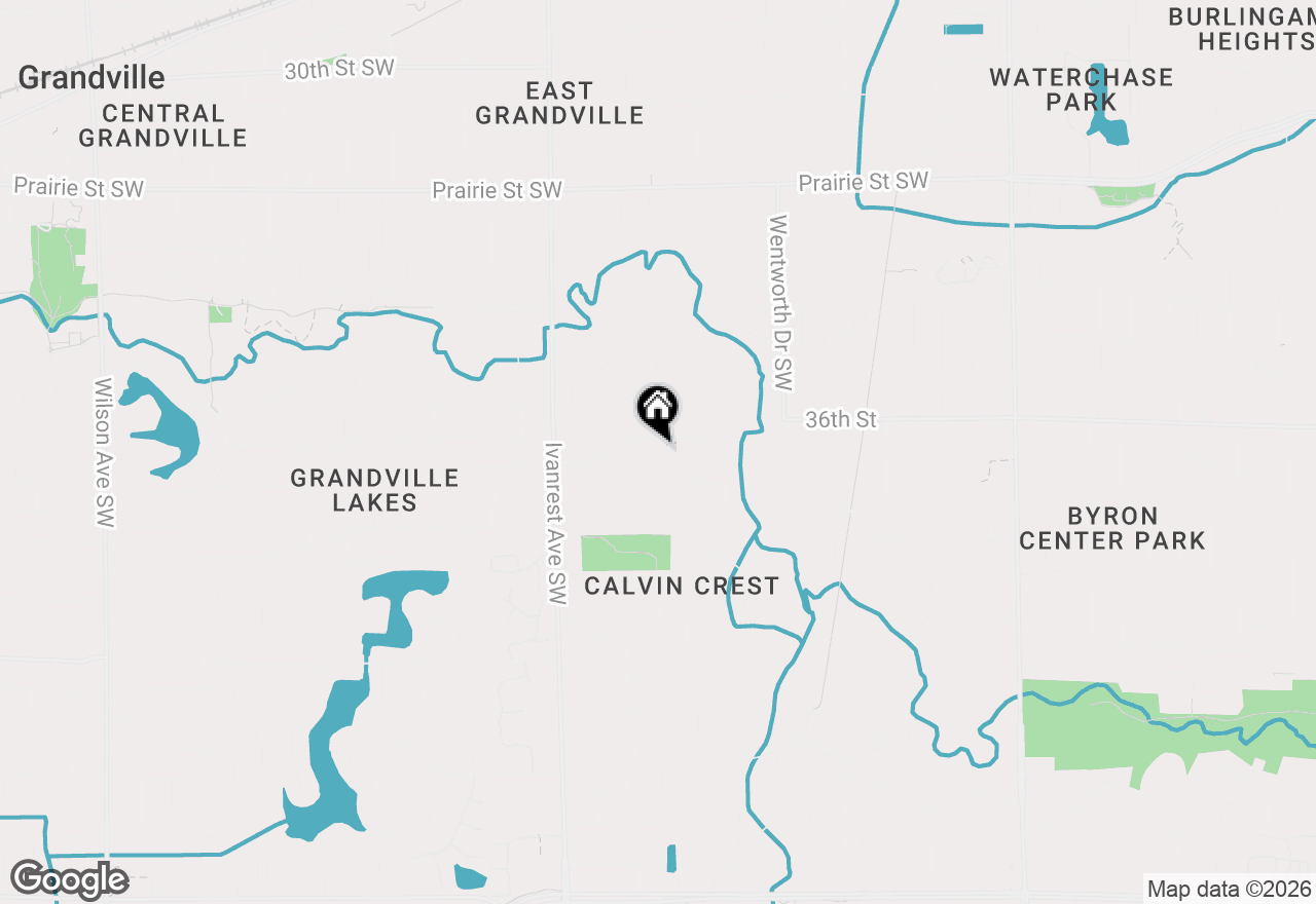 Map of 3649 Aspen Court Sw, Grandville, MI 49418
