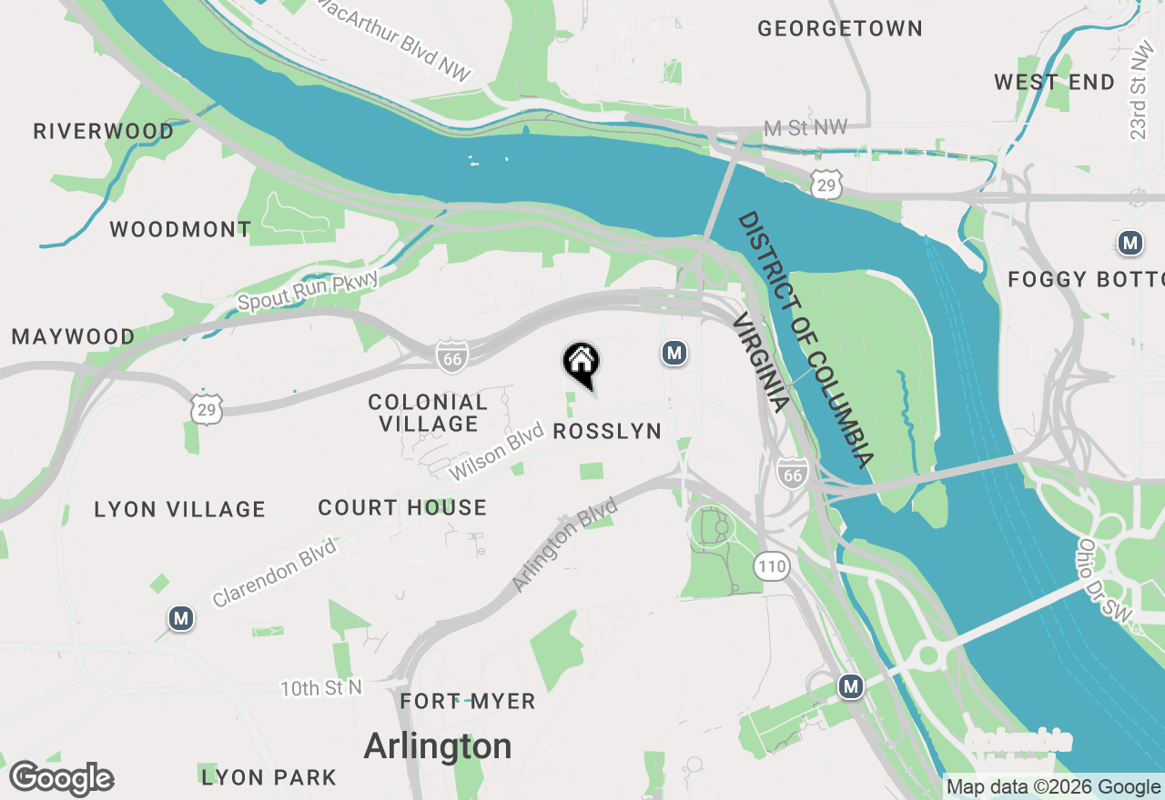 Map of 1781 N Pierce Street #303, Arlington, VA 22209