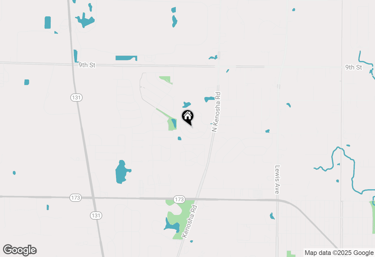 Map of 3812 Parkway Lane, Zion, IL 60099