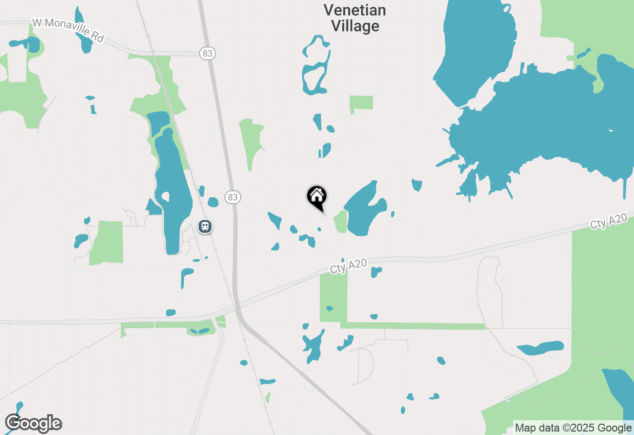 Map of 2066 Oaktree Trail, Lake Villa, IL 60046