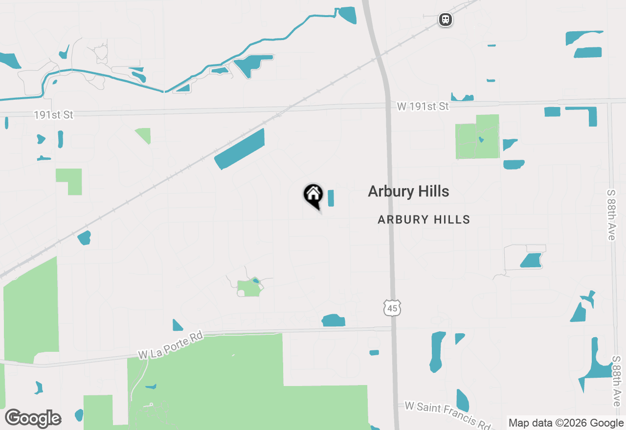 Map of 19458 Manchester Drive, Mokena, IL 60448
