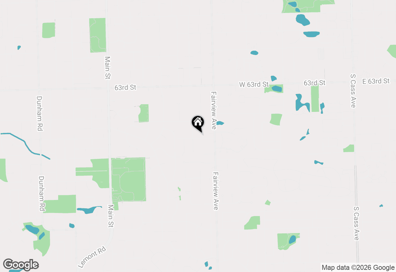 Map of 412 66th Street, Downers Grove, IL 60516