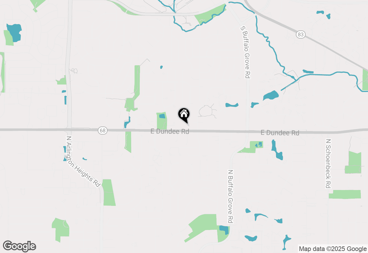 Map of 400 E Dundee Road #210, Buffalo Grove, IL 60089