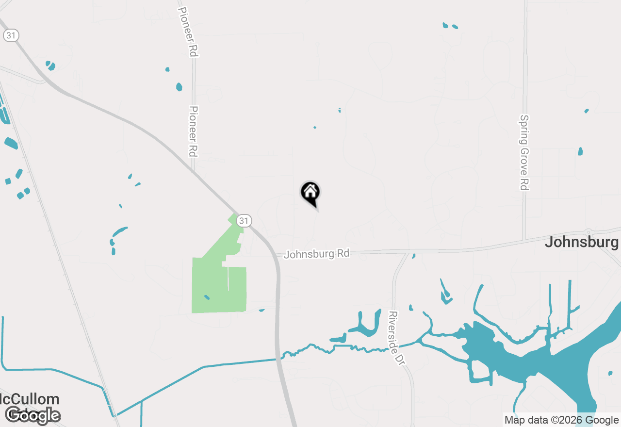 Map of 3727 Cherokee Drive, Johnsburg, IL 60051