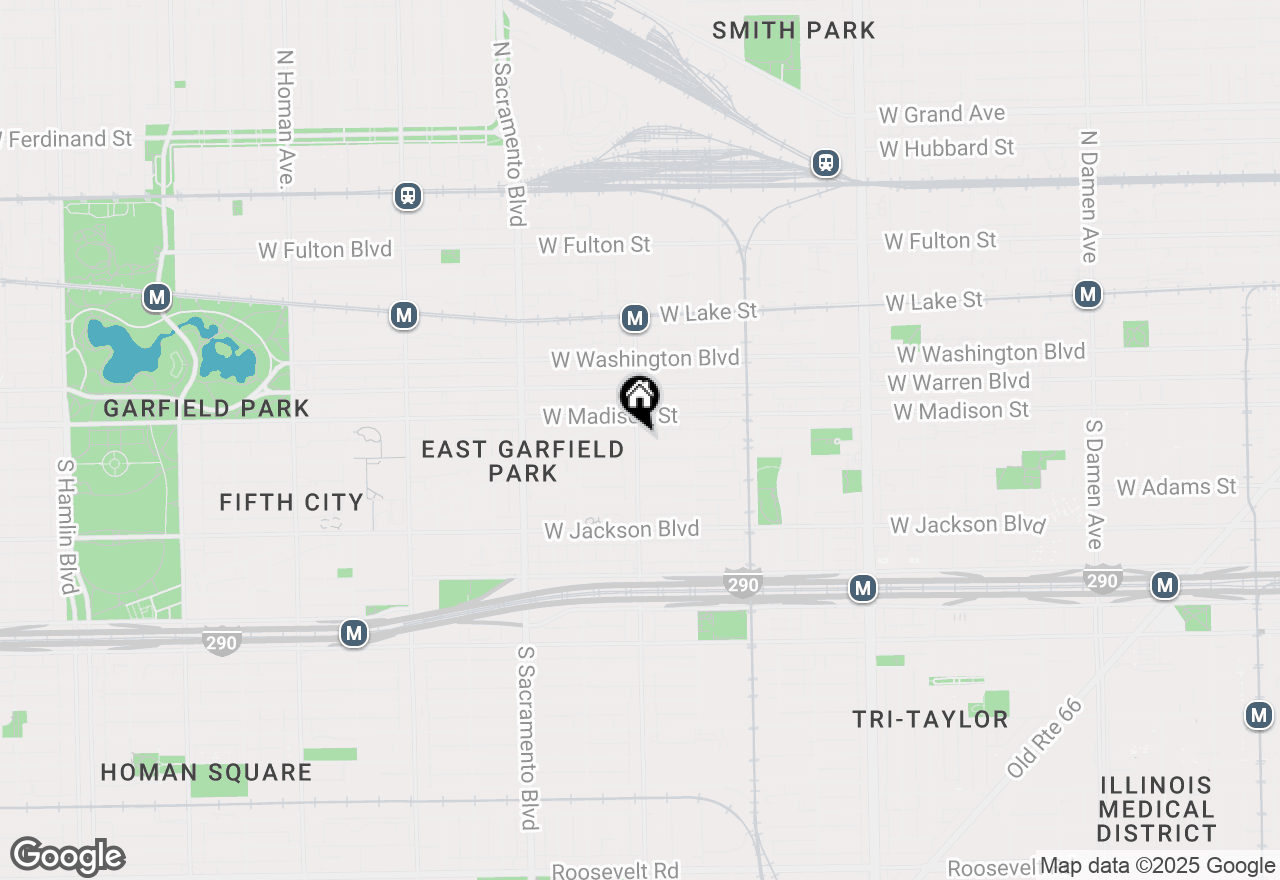 Map of 2756 W Monroe Street, Chicago, IL 60612