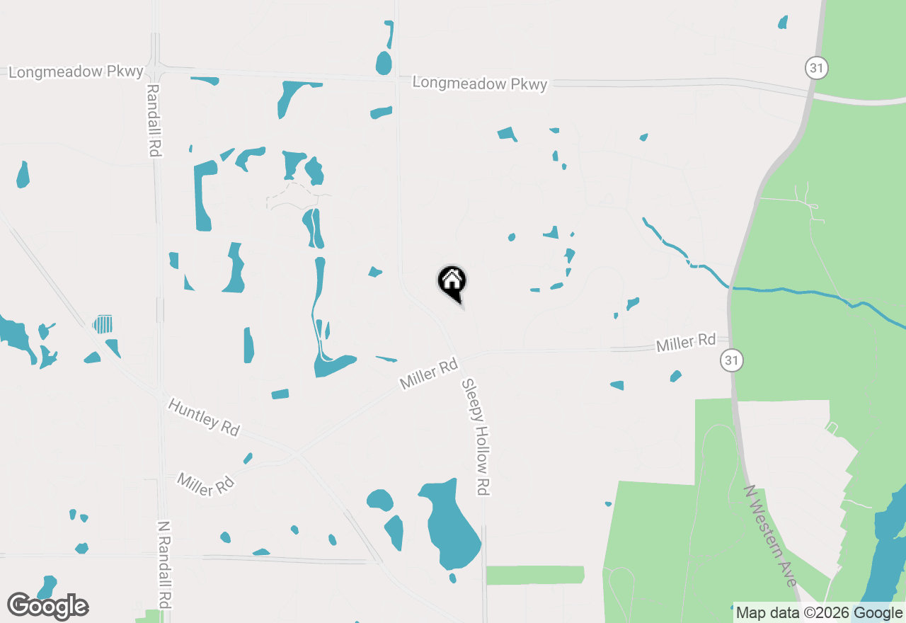 Map of 3371 Blue Ridge Drive, Carpentersville, IL 60110