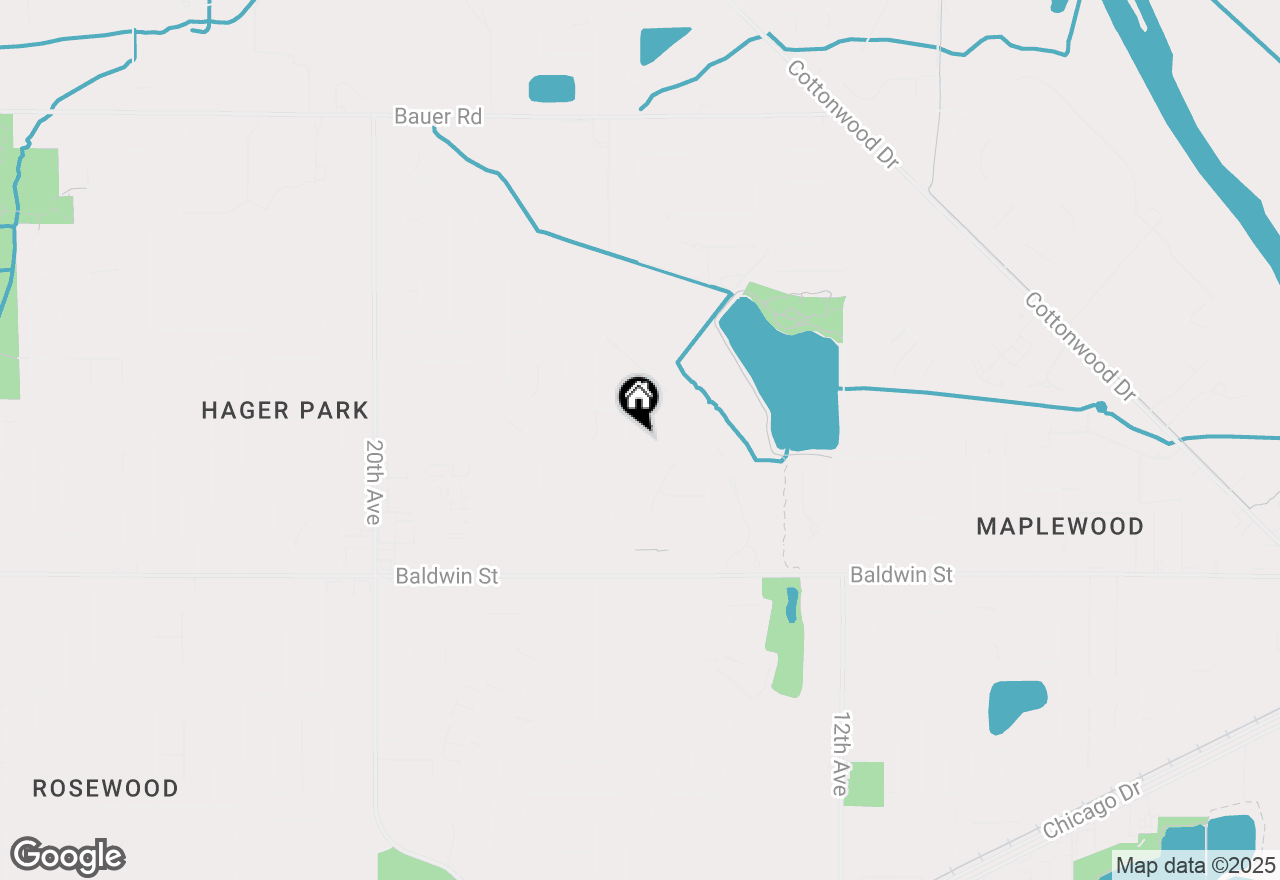 Map of 7836 Elbow Drive, Jenison, MI 49428