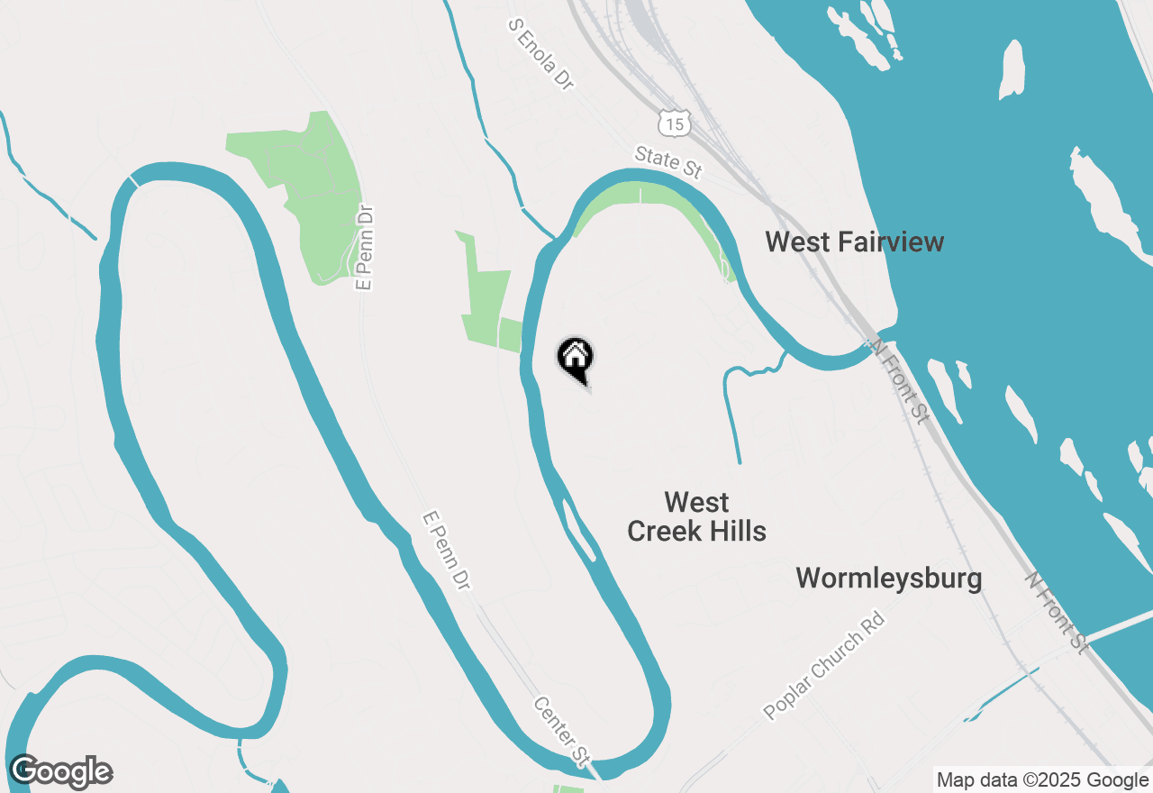 Map of 37 Victoria Way, Camp Hill, PA 17011