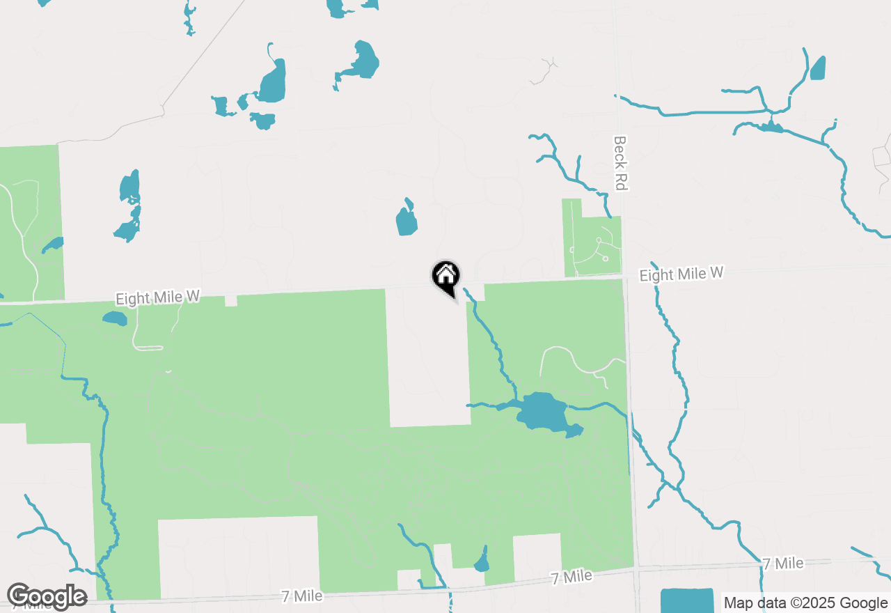 Map of 48525 Eight Mile Road W, Northville, MI 48167