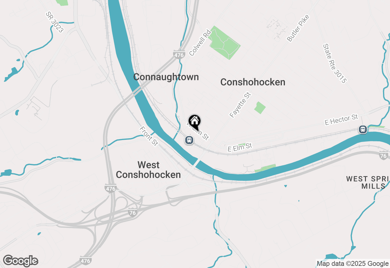 Map of 200 W Elm Street #1224, Conshohocken, PA 19428