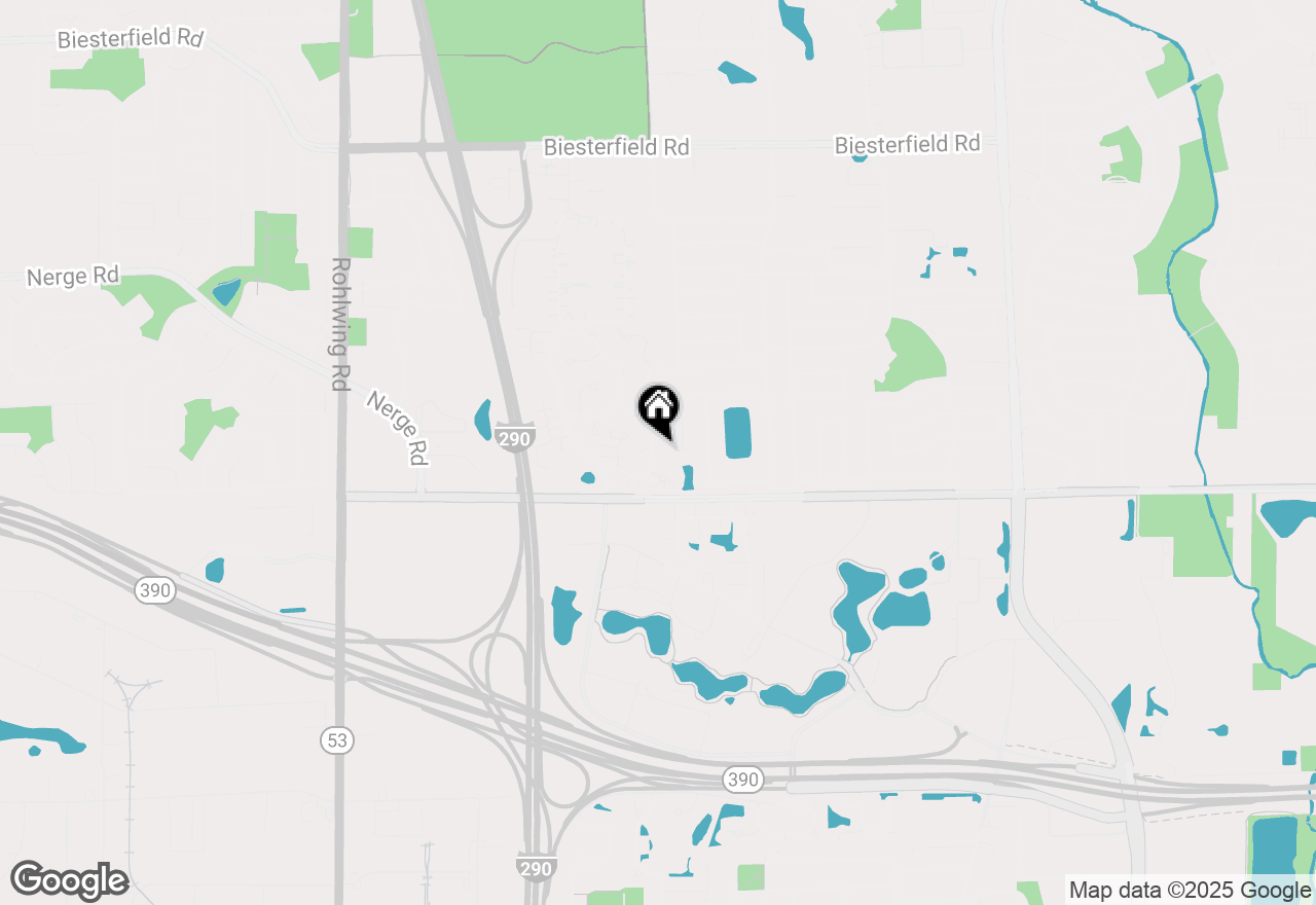 Map of 1251 Old Mill Lane, Elk Grove Village, IL 60007