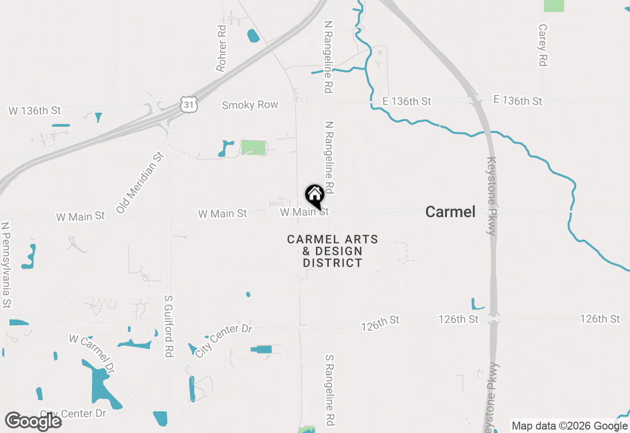 Map of 41 1st Avenue Sw, Carmel, IN 46032