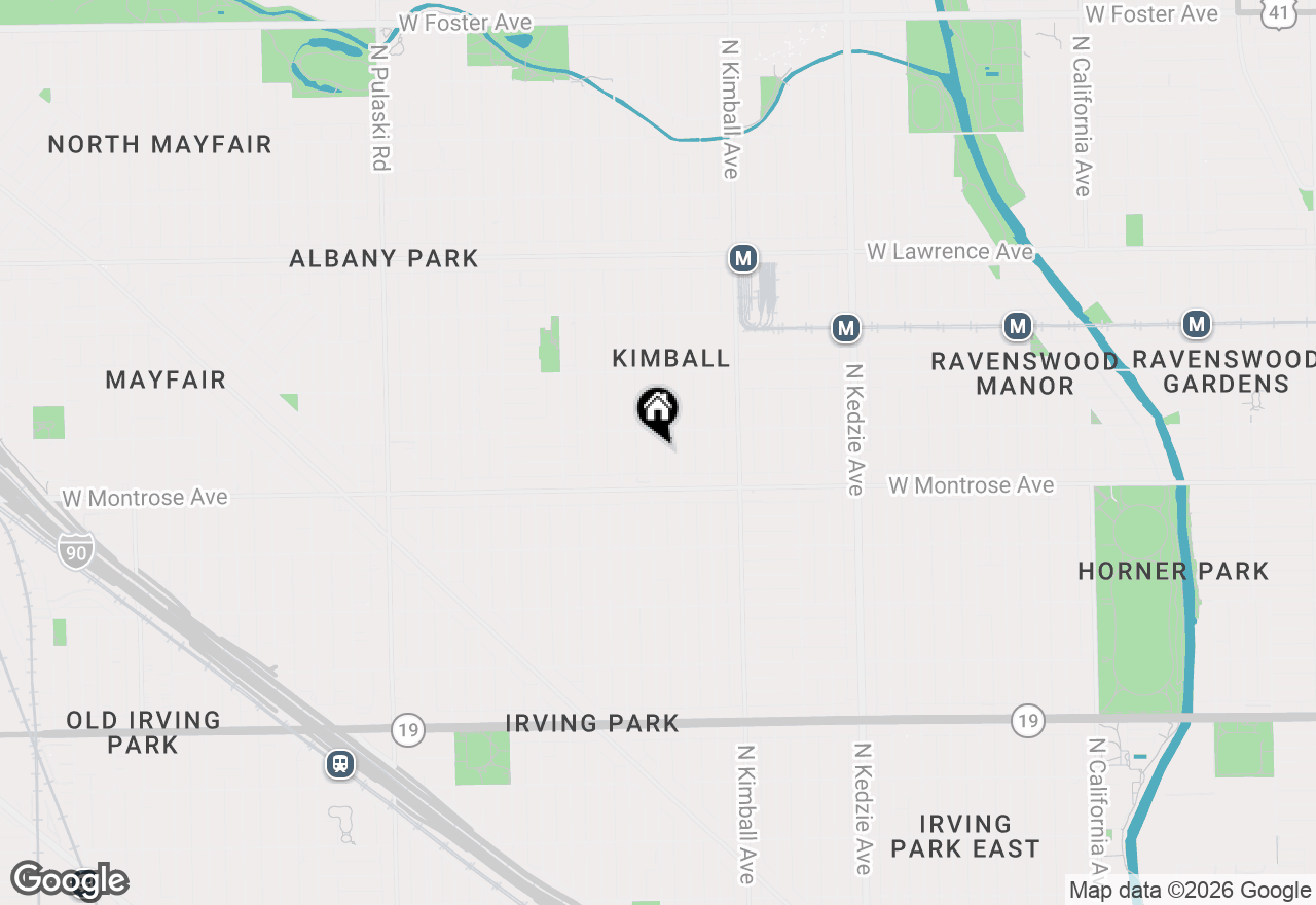 Map of 4437 N Drake Avenue #1, Chicago, IL 60625