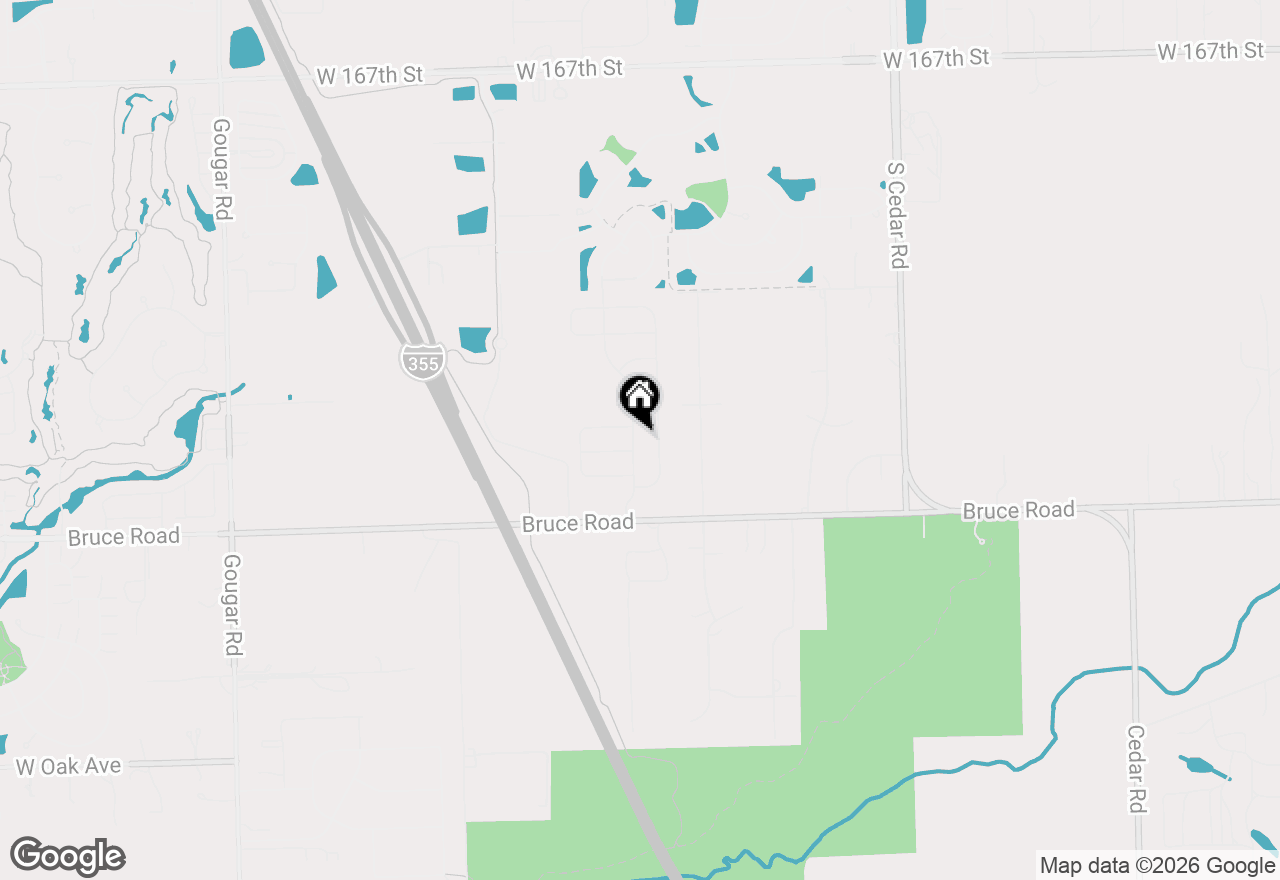 Map of 17337 S Sprucewood Drive, Lockport, IL 60441