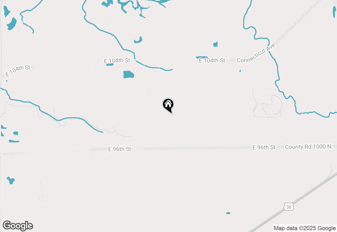 Map of 9986 Gallop Lane, Fishers, IN 46040